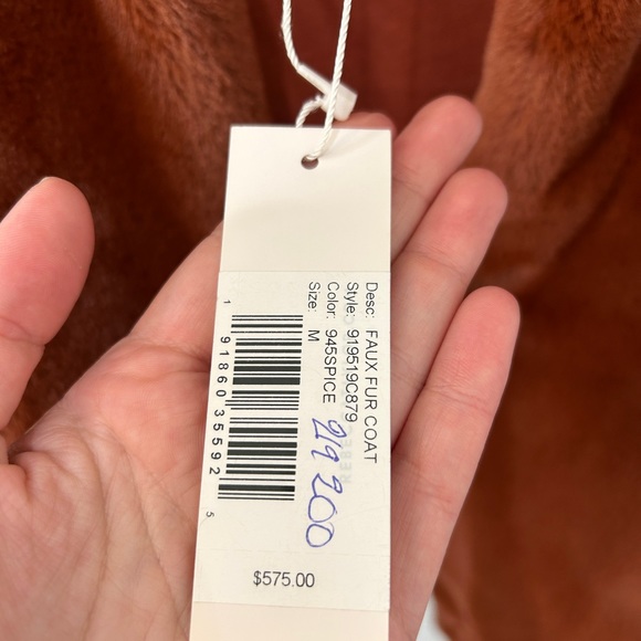 Rebecca Taylor fur coat - Picture 2 of 3